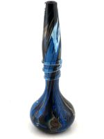 Vase verre Louis Leloup art XXeme s. 33cm Glasvase