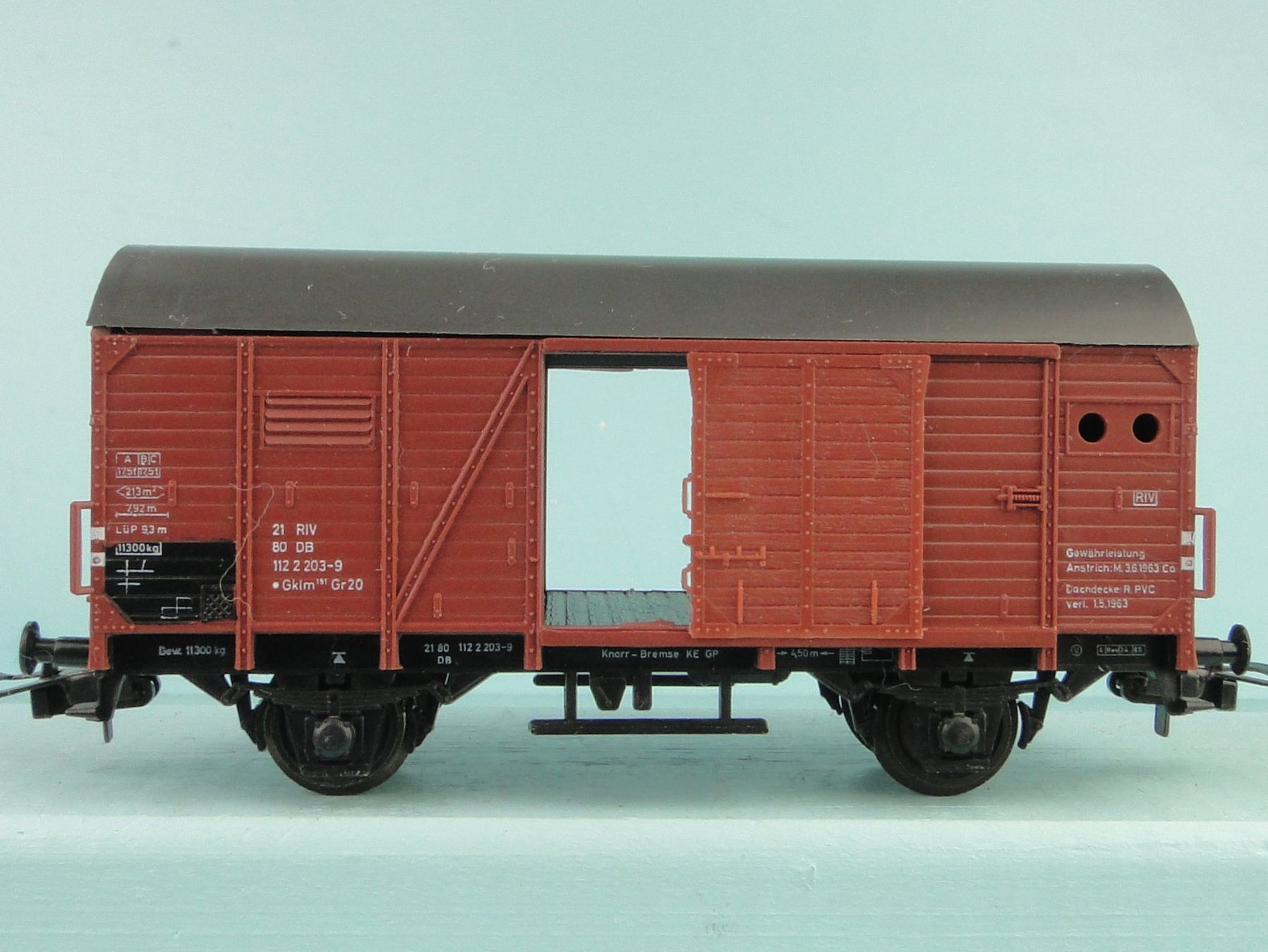 Modellini di ferrovie: Röwa DB Güterwagen – Usato da Bülach venduto da cann11 1