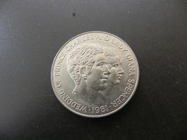 Uganda 10 Shillings 1981 - Heirat Prince Charles + Diana