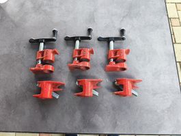 3 pinces pour presse à tuyau