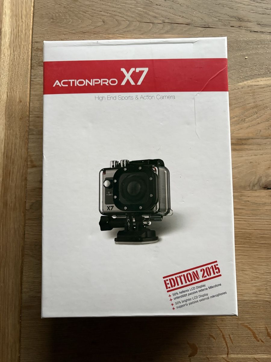 Action Cam: ActionPro X7 Action Kamera, Edition 2015! – Usato da Grosshöchstetten venduto da Faebu_0412