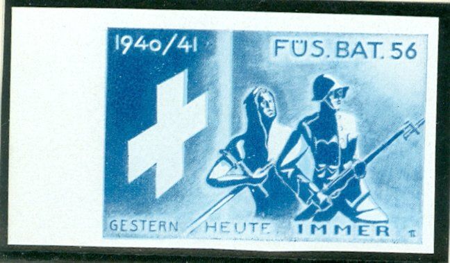 Tutti i francobolli: Füs Bat 56 – Usato da Zürich venduto da yago-rot
