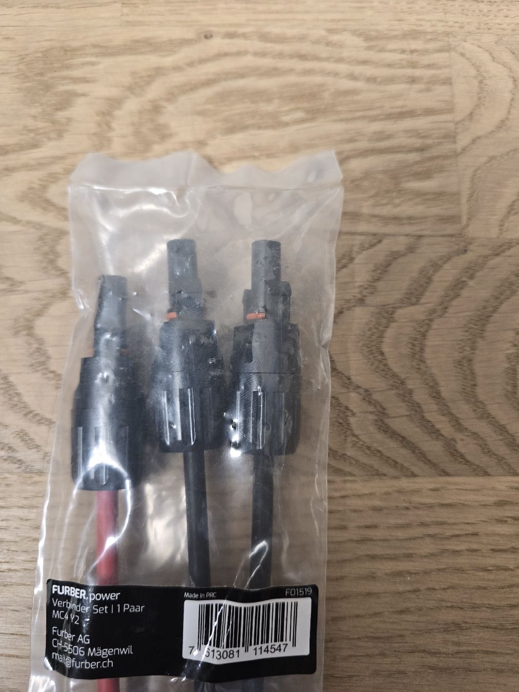 Câbles: Y Solarkabel – Neuf avec emballage d'origine à Oerlingen par Wuddi00 1