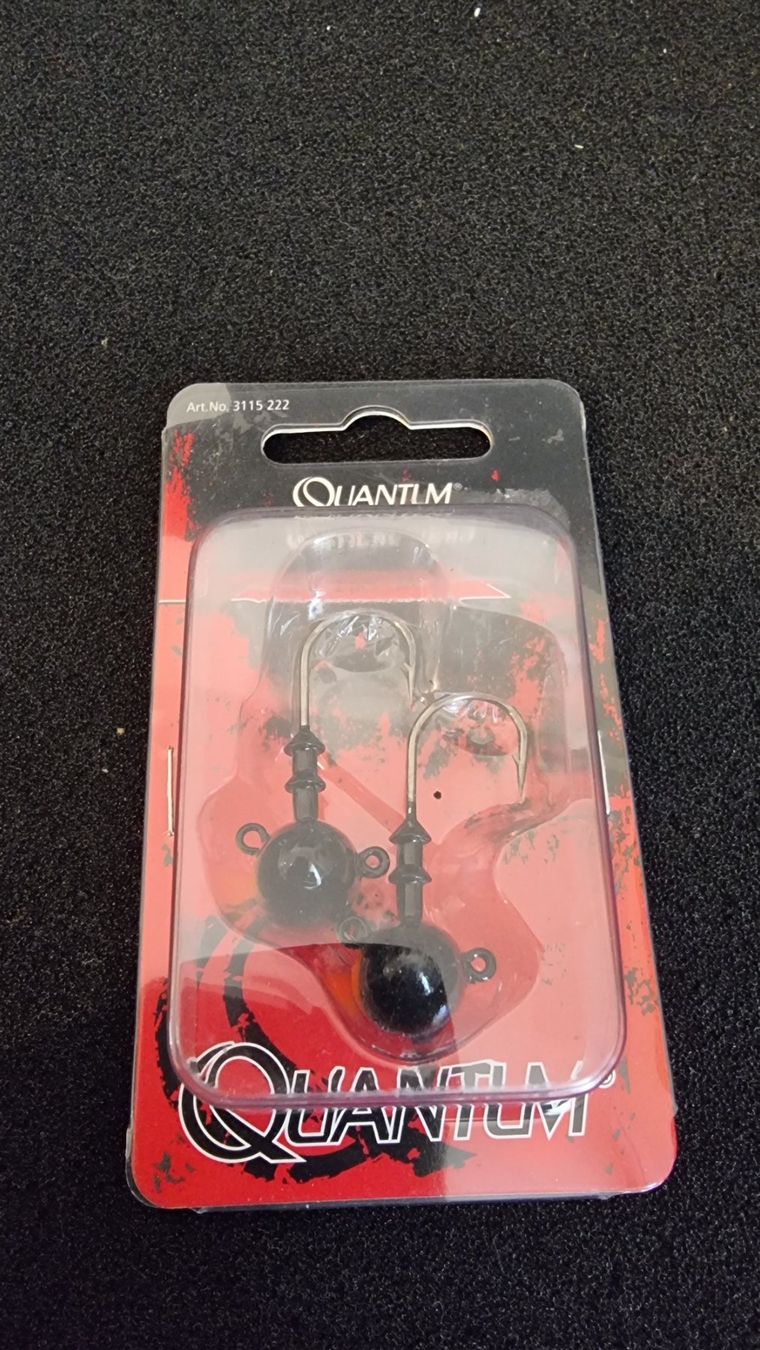 Esche: Angelköder Jighead Vertical Head Quantum black 20g 2/0 – Nuovo e nell'imballaggio originale da Abtwil SG venduto da Fischerei_Artikel