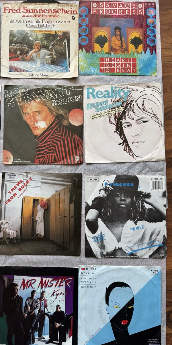 Dischi in vinile: 7" Single Pakt mit 80er Hits - 80s – Usato da Rorbas venduto da BlackstarRecords 2