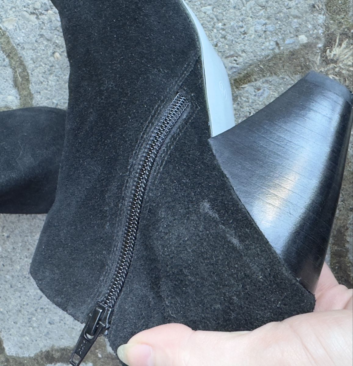 Scarpe da donna: Stiefeletten schwarz Gr. 37 NOIZ – Usato da Landquart venduto da Happyhippo42 5