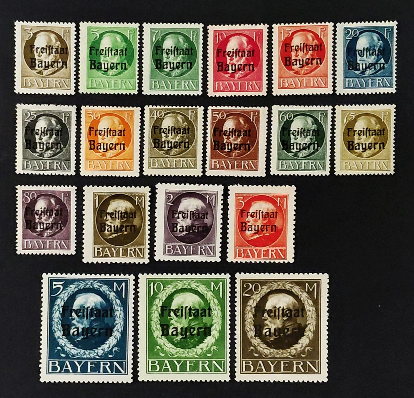 Tous les timbres: Bayern 1919** – Neuf (Voir description) à Ebikon par smartbox