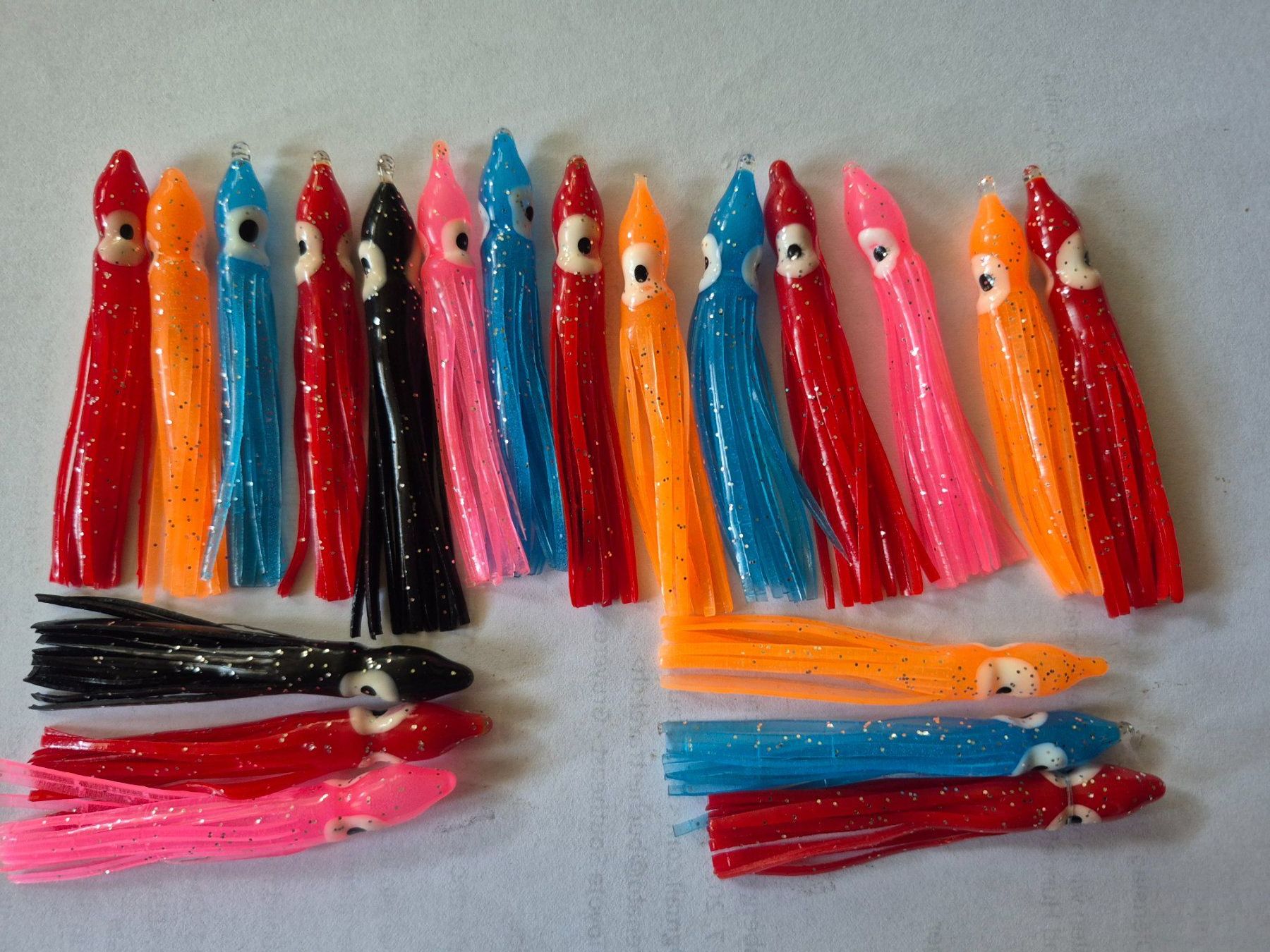 Köder: 20 Soft Oktopus Baits 6cm – Neu (gemäss Beschreibung) aus Bigenthal von FSB1 1