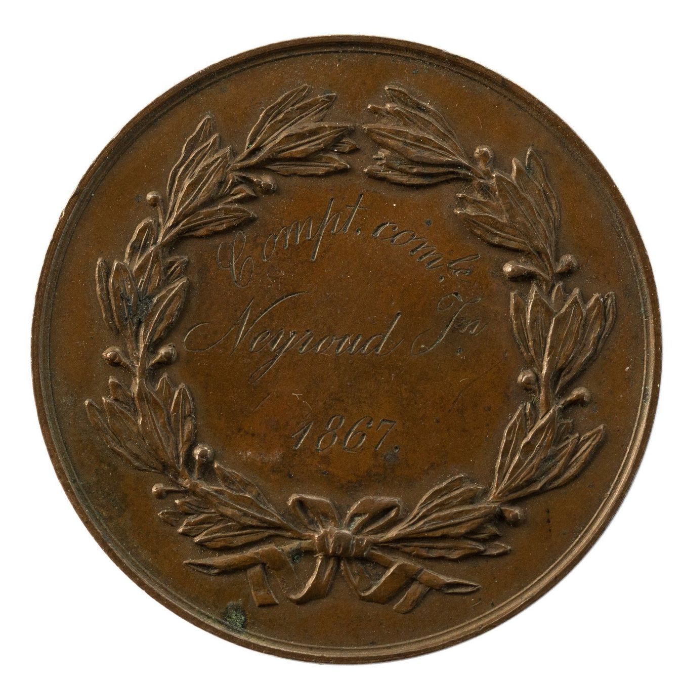 Medaglie: Société industrielle & commerciale 1867 – Usato da Rotkreuz venduto da Swiss-Coins 1
