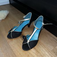 Sandalen mit Absatz Graceland Schwarz/Gold