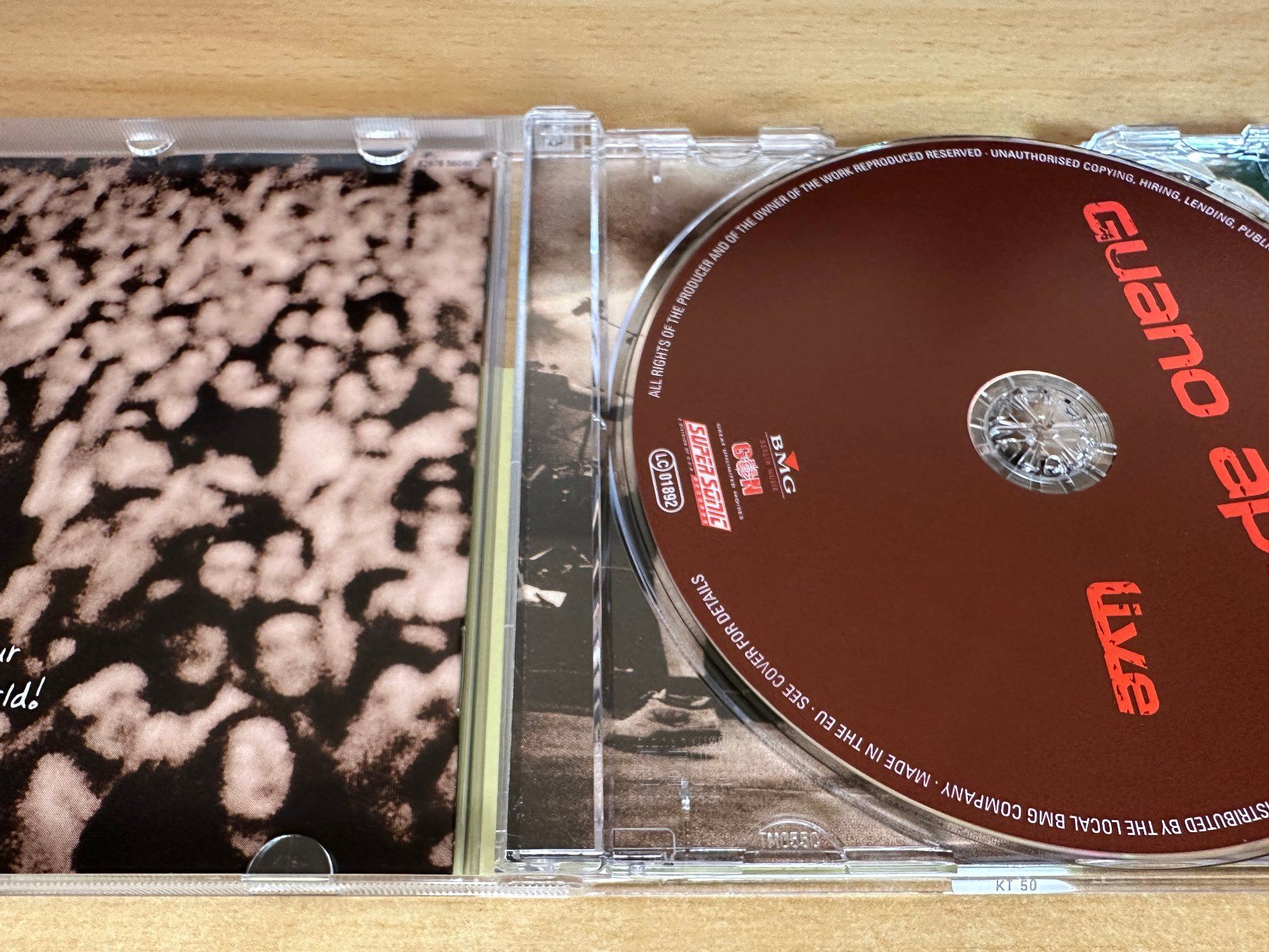 CD: B2 Guano Apes – Live – Usato da Rikon im Tösstal venduto da Alpenmutz 2
