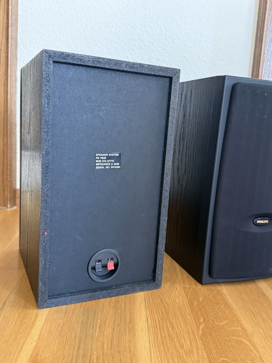 Philips Haut-parleurs: Enceintes Philips noir 8 Ohm – D'occasion à Zürich par Butpiquant 2