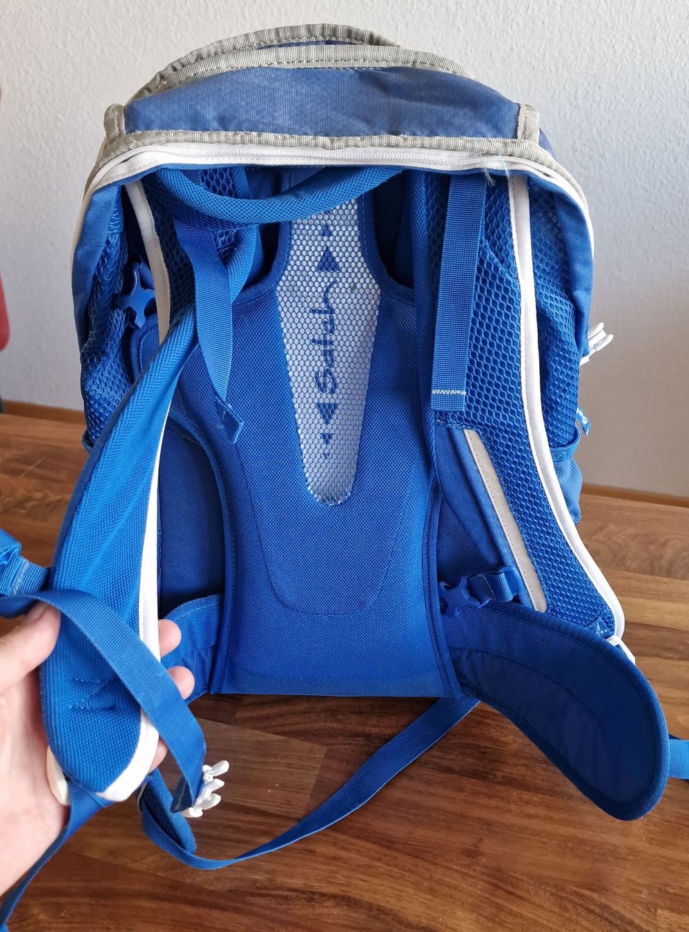 Satch Kindertaschen: Satch Pack Special Edition Aqua Meshy Schulrucksack – Gebraucht aus Romanshorn von Niceflyer 6