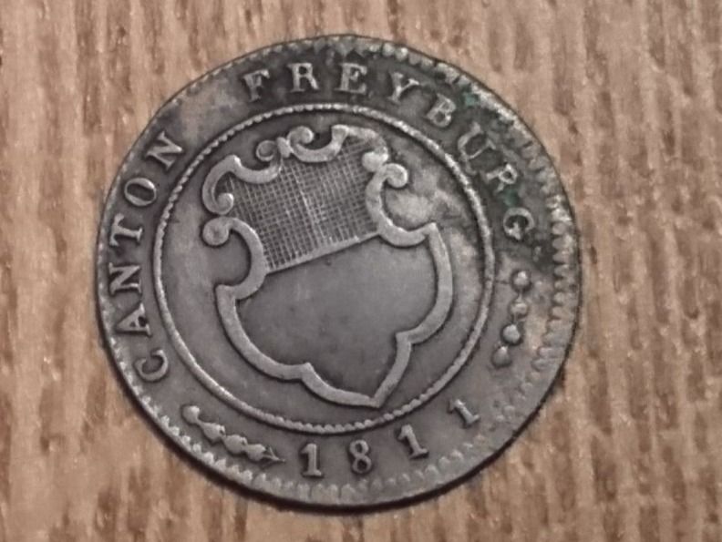 Tutti le monete: Freiburg: 1/2 Batzen 1811 Top +++ – Usato da Pfungen venduto da Aguti77 1