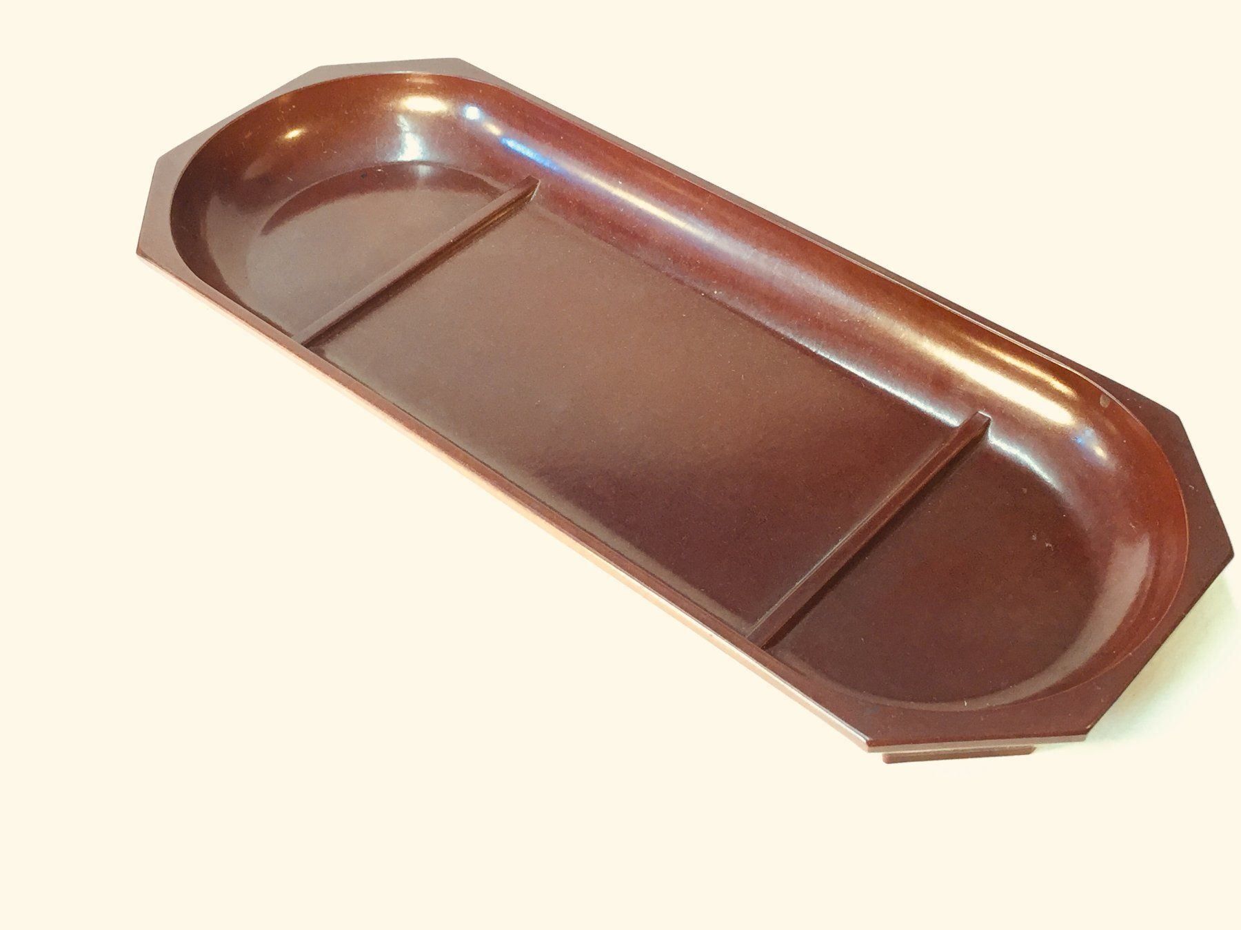 Piatti: Vintage Bakelit Teller Schale ca.150 gr. – Usato da Schaffhausen venduto da vintageville