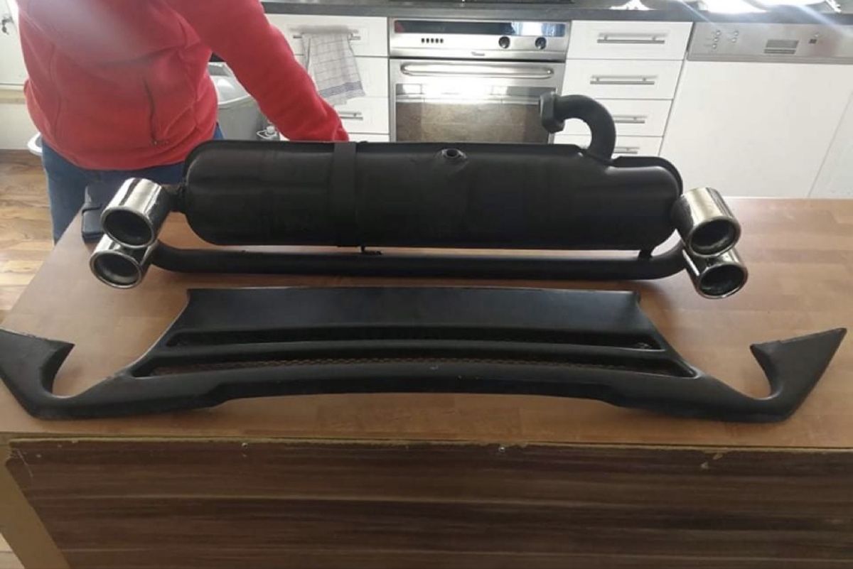 Smart 450 Siva Auspuff Anlage sehr selten (Gebraucht) in Innerberg für ...