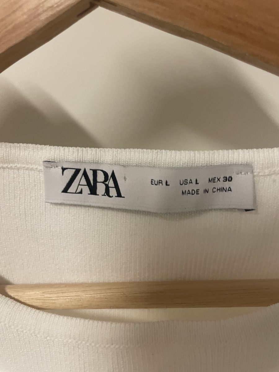 Zara Top: Top Zara bianco L – Nuovo (secondo la descrizione) da murten venduto da Ester09 2