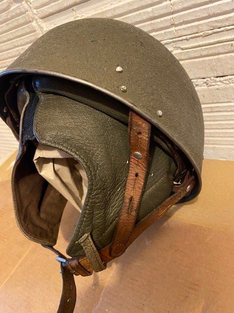Armée suisse Uniformes & Effets: HELM MOTORRADFAHRER /PANZERFAHRER  CH ARMEE – D'occasion à Chur par silbermon 1