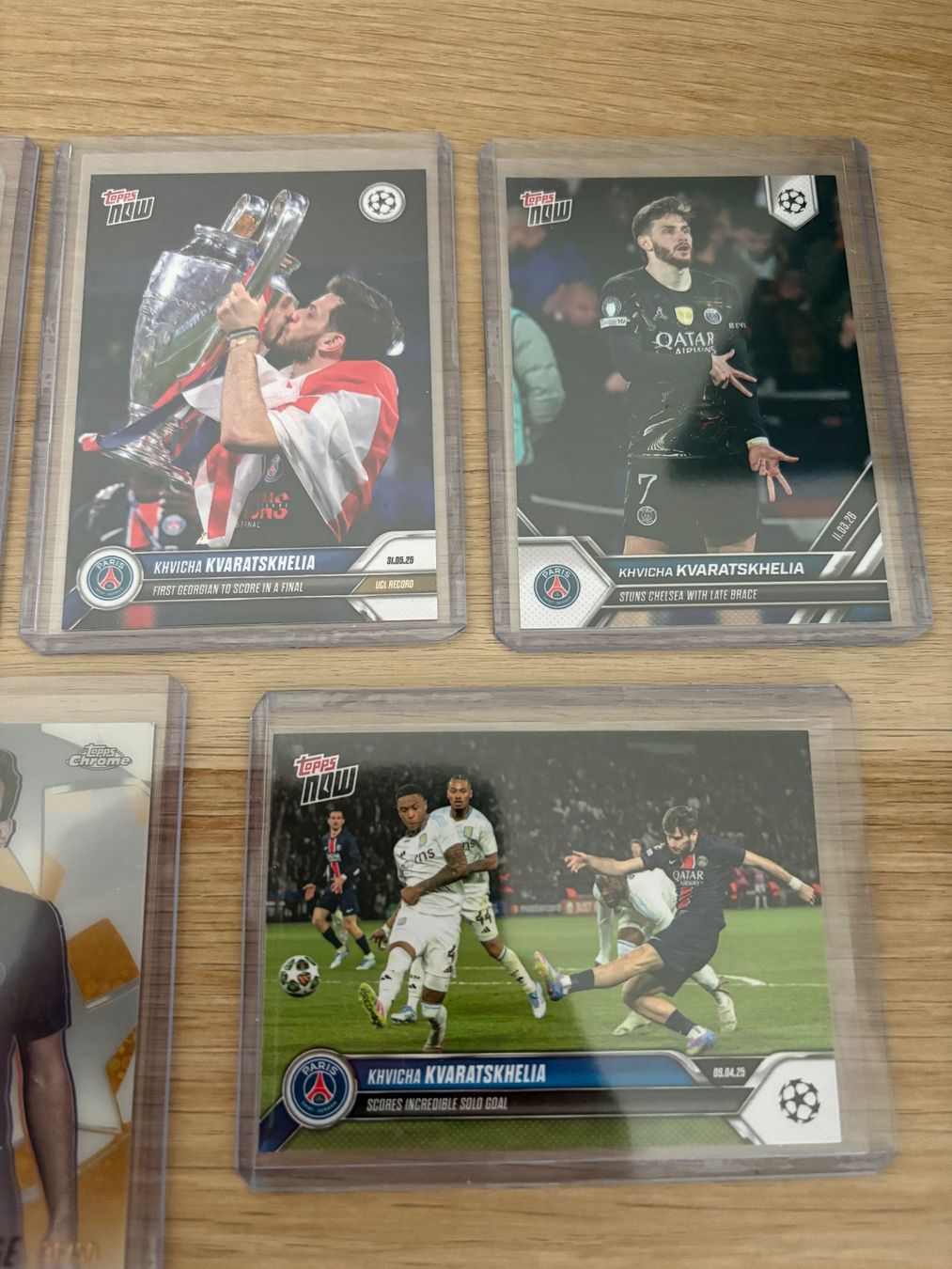 Topps Carte collezionabili: Kvicha Kvaratskhelia Topps PSG – Usato da Obfelden venduto da thehunter29 5