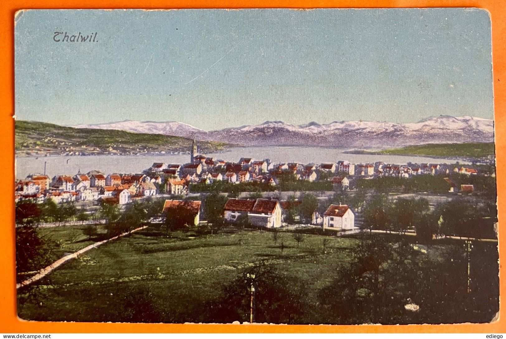 Cartoline postali: AK: THALWIL – Usato da Lutry venduto da Ediego