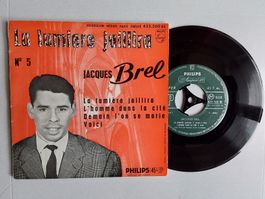 Vinyl Single - Jacques Brel - France 1958