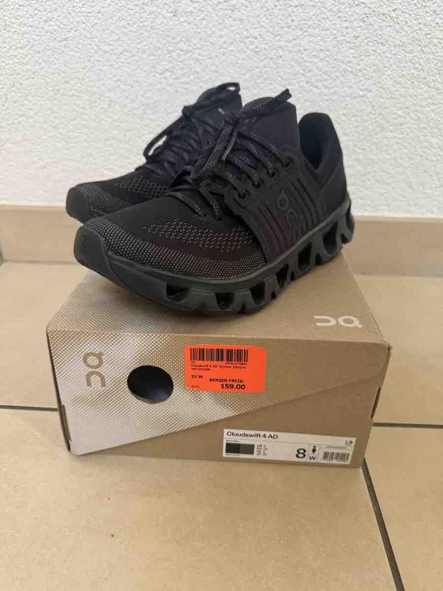 On Scarpe da donna: ON Cloudswift 4 AD Black 39 – Nuovo e nell'imballaggio originale da Bex venduto da ArnaudAGV 1