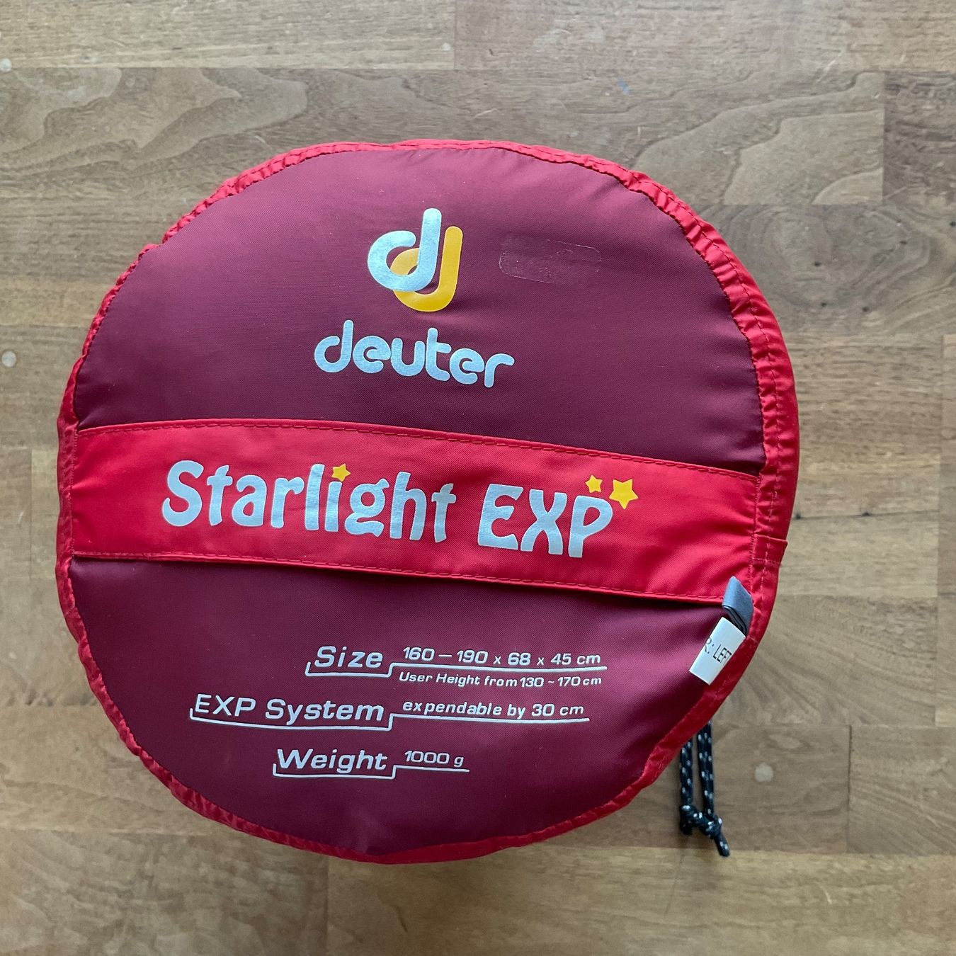 Schlafsäcke: Deuter Junior, rot, mitwachsender Schlafsack, Starligth – Gebraucht aus Wattwil von Marlan3 2