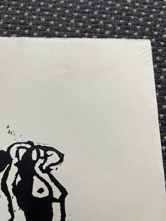 Xilografie: Diether Ritzert HOLZSCHNITT SIGNIERT – Usato da Gersau venduto da grafik-kunst 6