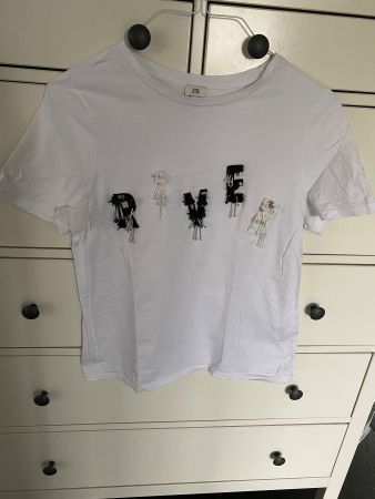 Shirt weiss Gr 38 Baumwolle River