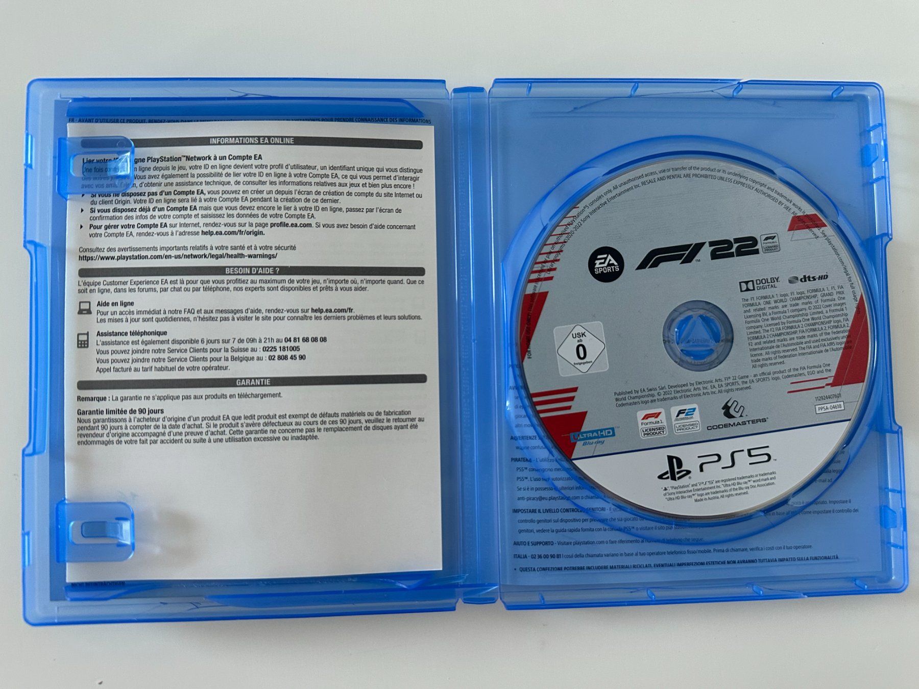 Sony Giochi: F1 22, Sony Playstation 5, PS5 – Usato da Couvet venduto da nay_prh5 1