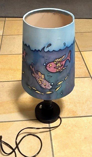 Lampade: Kinderlampe Fische UNIKAT – Usato da Schöftland venduto da mioplus