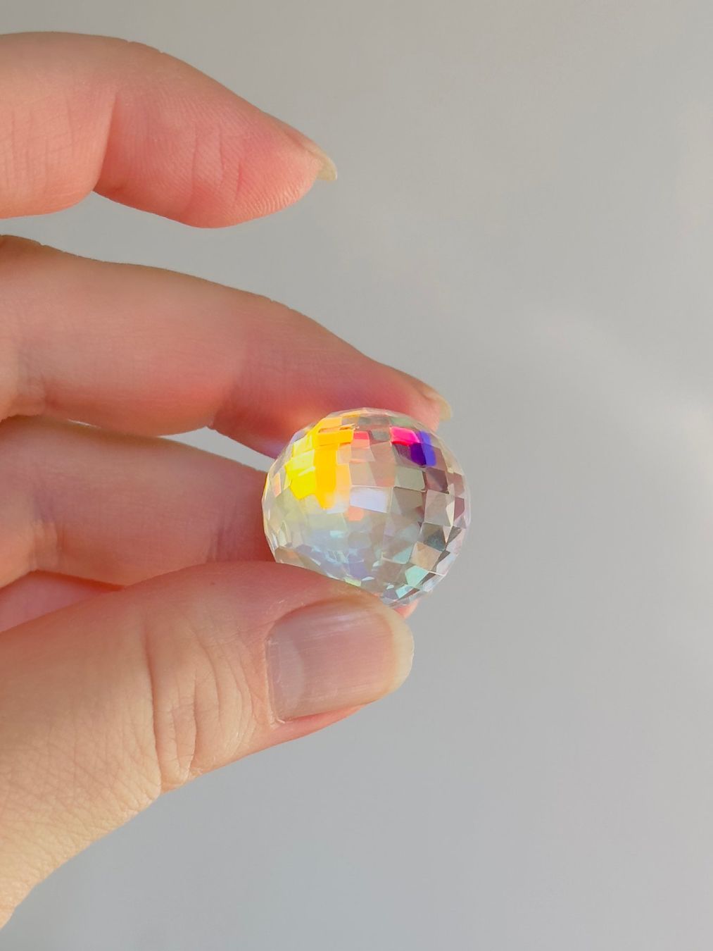 Pietre preziose: Rainbow Mystic 64,5ct Ball Shape Gemstone Certified – Nuovo e nell'imballaggio originale da Genève venduto da AWWA 8