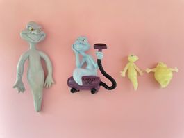 4x 90er Caspar Casper der Familiengeist Gespenst Comic Figur