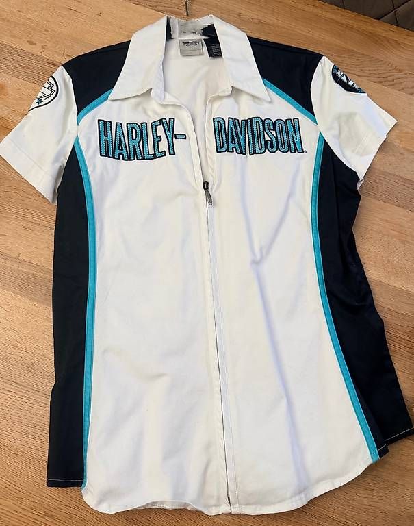 Camicette: Harley Davidson Damenbluse – Usato da Chur venduto da pjo_gdp8