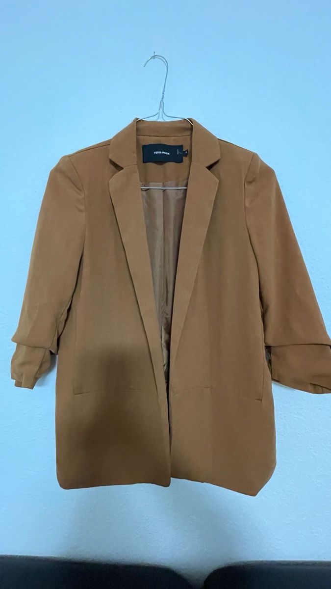 Completi & Tailleur: Blazer, Grösse 34, Karamell-Ton – Nuovo (secondo la descrizione) da Zürich venduto da Krikri21
