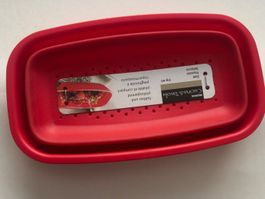 Rotes Migros Cucina&Tavola Sieb, neuwertig, Sommer-Hit! Nr 5