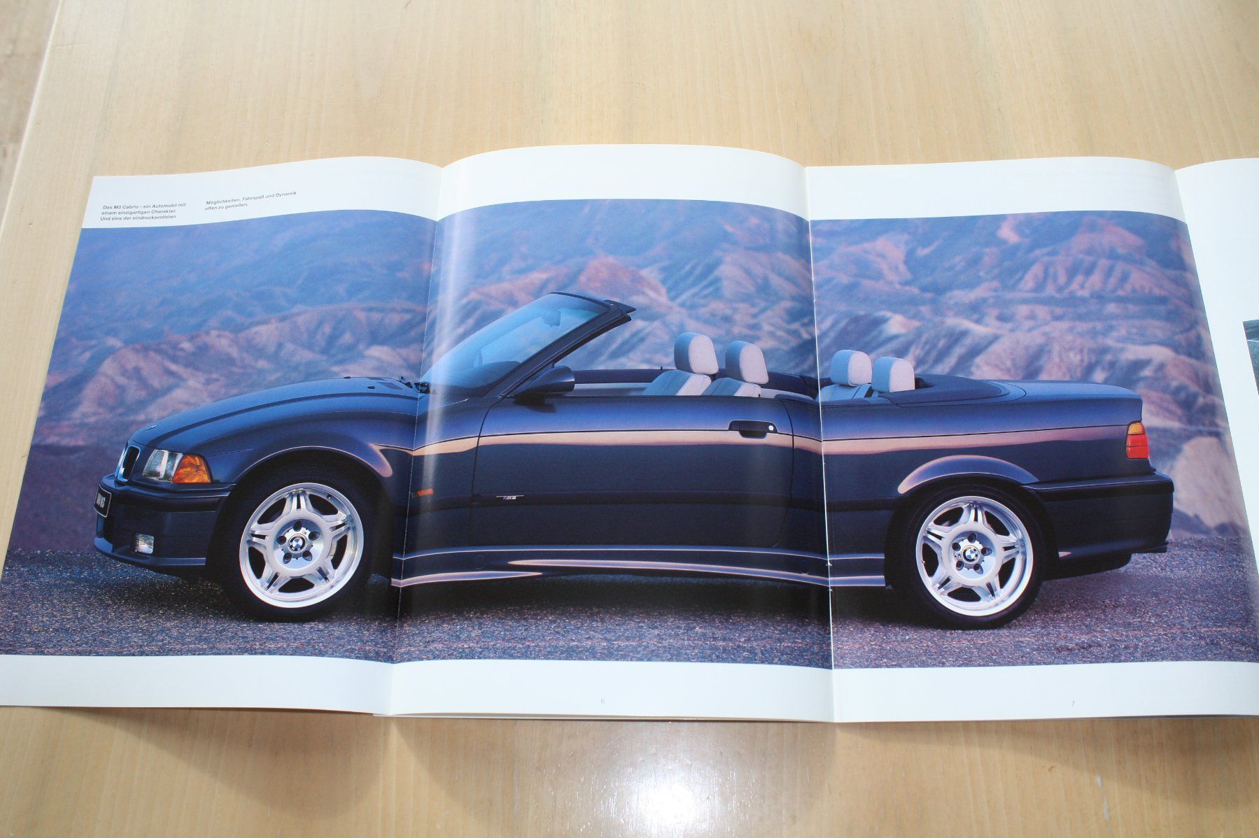 BMW Documenti: BMW M3 Coupe & Cabriolet E36 Prospekt 1994 – Usato da Wikon venduto da erwin400 3