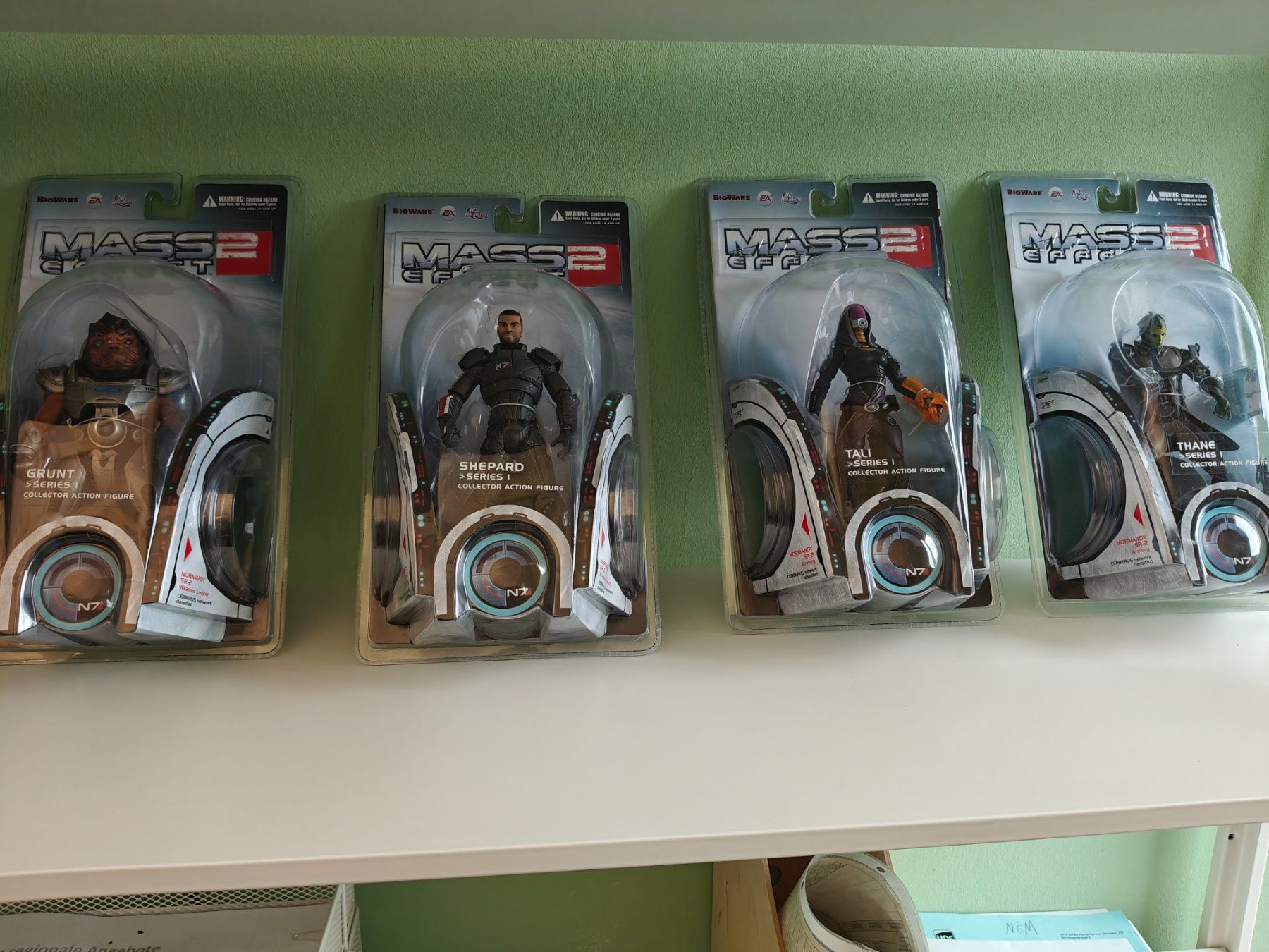 Figuren: Mass Effect DC Unlimited Collector Action Figures, 4 Stück – Neu und originalverpackt aus Wettingen von Davidos17