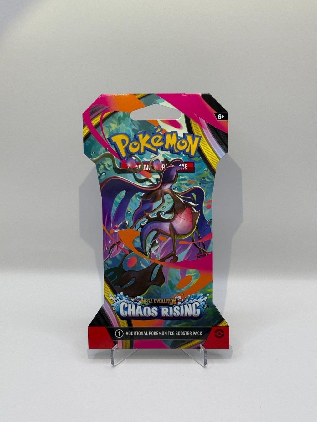 Karten: Chaos Rising Booster Pack EN / Sealed Pokémon Mega Evolution – Neu und originalverpackt aus Gränichen von zamZONE 1
