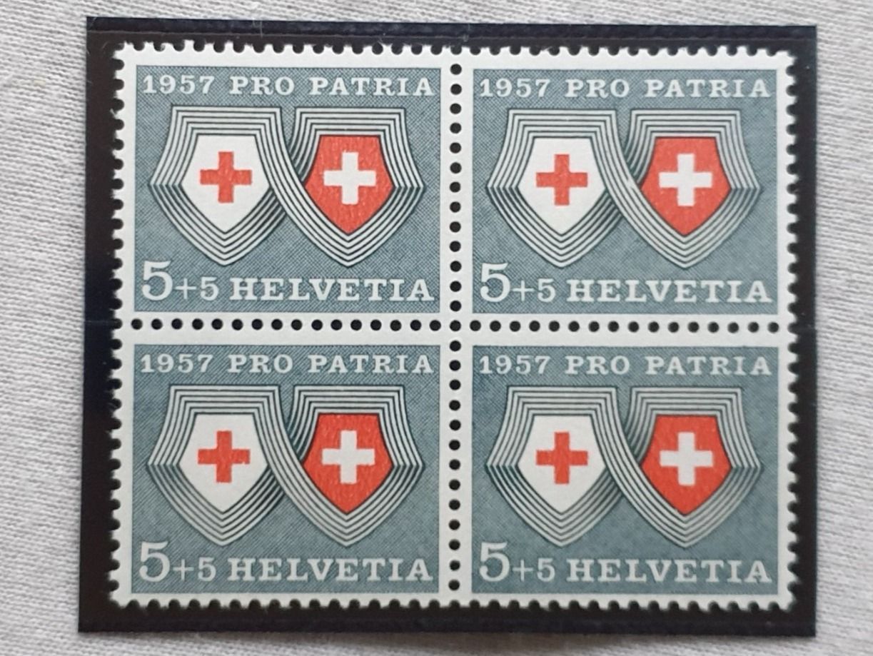 Tutti i francobolli: (480) Pro Patria 1957 – Usato da Schwarzhäusern venduto da Inot3 2