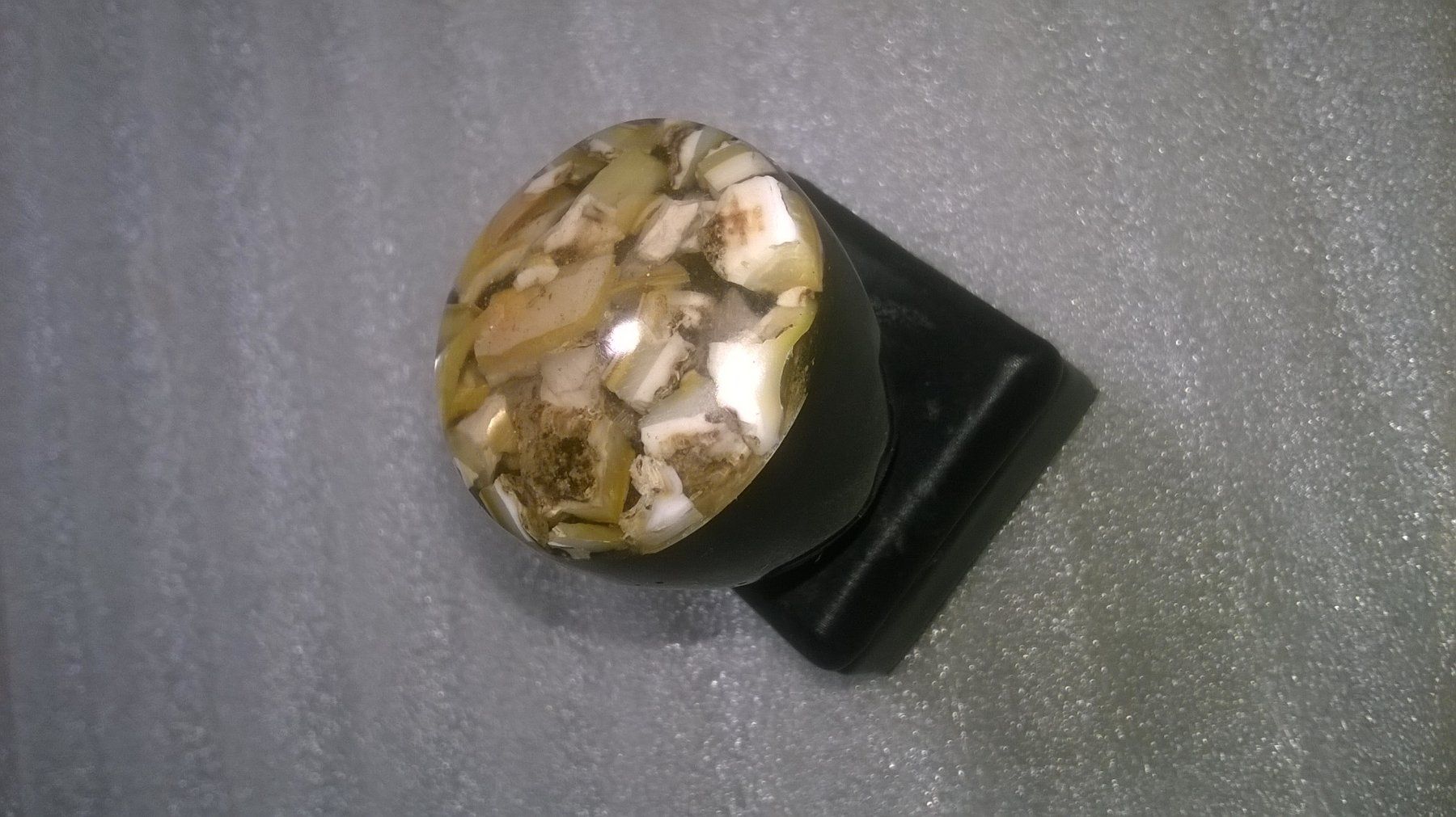 Anelli: ring modeschmuck mit echt moschelen,,,glanzig – Nuovo (secondo la descrizione) da Basel venduto da bijoutrie_4 3