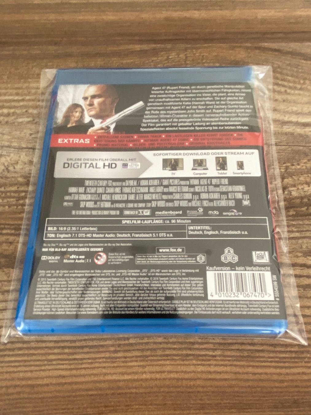 Alle DVDs: HITMAN: Agent 47 Blu-ray in Top Zustand! – Gebraucht aus Hasle LU von P89erni01 1
