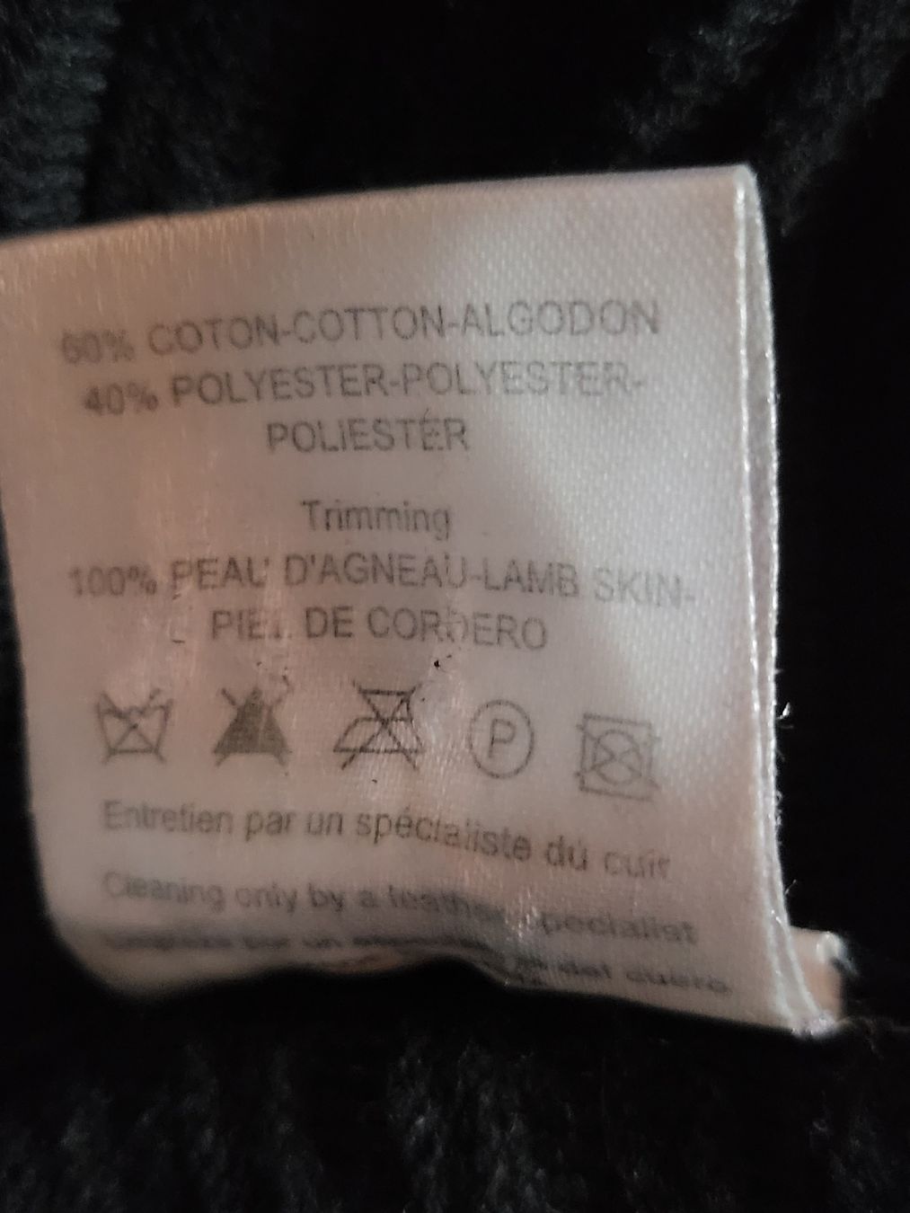 Sandro Pullover & Sweatshirts: Pull Sandro noir manches cuir T 2 automne/hiver – Gebraucht aus Niedergösgen von Eva2410 7