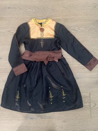 Kostüm Anna Kleid Frozen 2 Gr 110/116 top Zustand