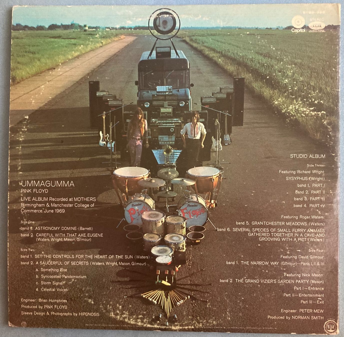 Schallplatten: PINK FLOYD - UMMAGUMMA – Gebraucht aus Poliez-Pittet von Newtown-Records 1
