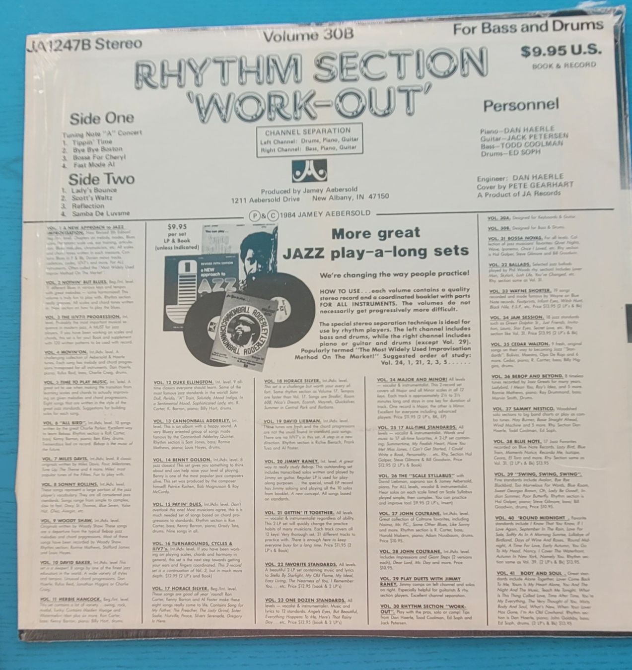 Vinyles: JAZZ RHYTHM SECTION      Work-out – D'occasion à SCHÜBELBACH par CoKaHa 1
