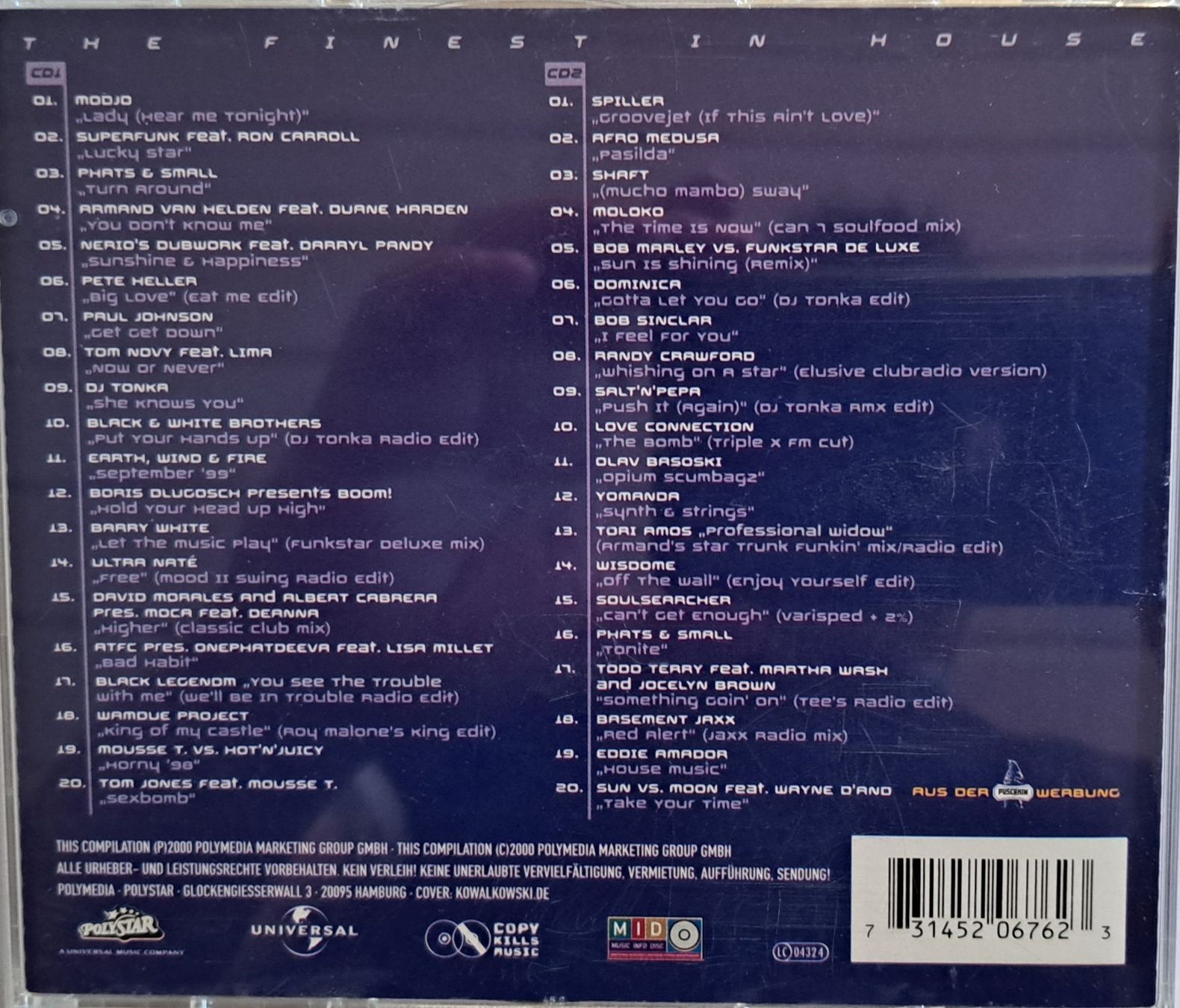 CDs: Firstclass 1 (2000) 2 CDs – Gebraucht aus Tenniken von mik_6mxg 1