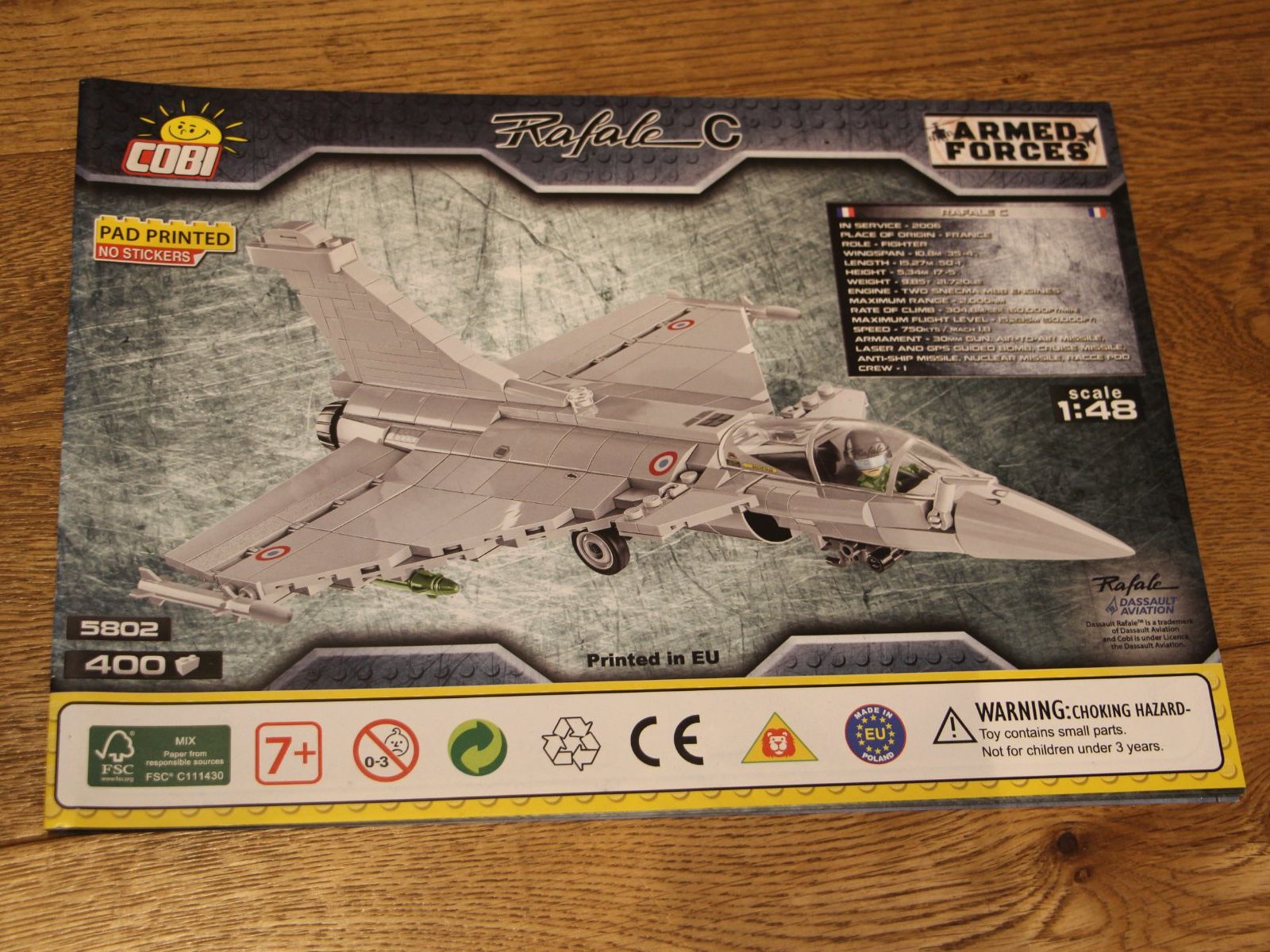 Cobi Kit di costruzioni: Cobi Rafale C (5802) – Usato da Ottenbach venduto da steineschaufler 4