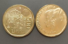 SPANIEN - ESPAÑA - 500 PESETAS 1997 - UNZIRKULIERT AUS ROLLE