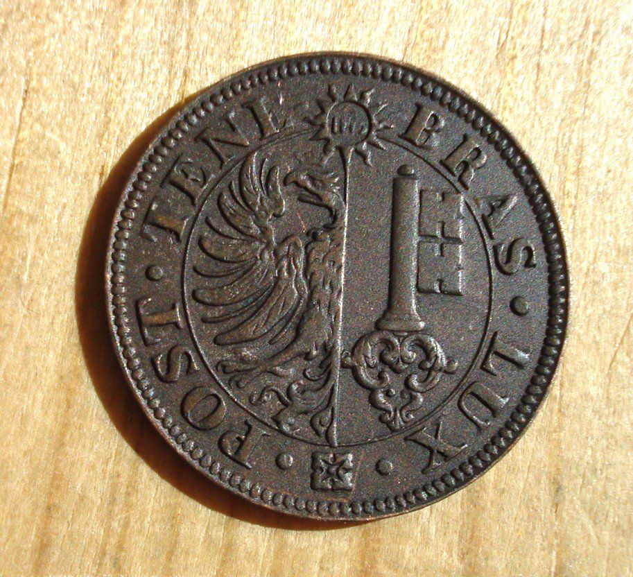 Tutti le monete: (D3) Genève 2 Centimes 1839 – Usato da Erlach venduto da Net-Coins 1